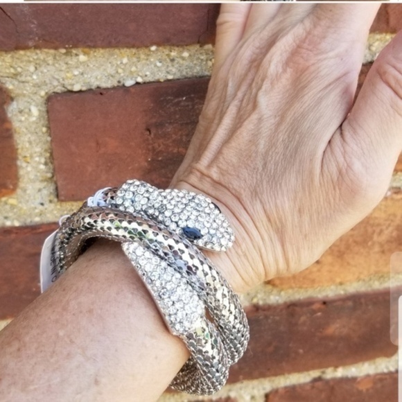 Silver serpent bracelet NEW - Picture 4 of 8